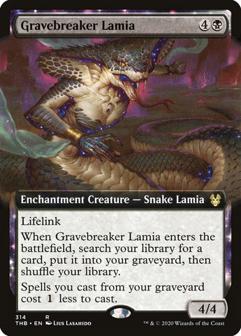 Gravebreaker Lamia (Extended) [Theros Beyond Death]