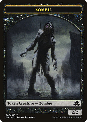 Zombie (005/010) [Eldritch Moon Tokens]