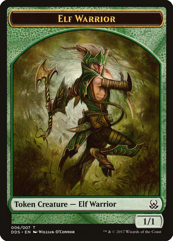 Elf Warrior [Duel Decks: Mind vs. Might Tokens]