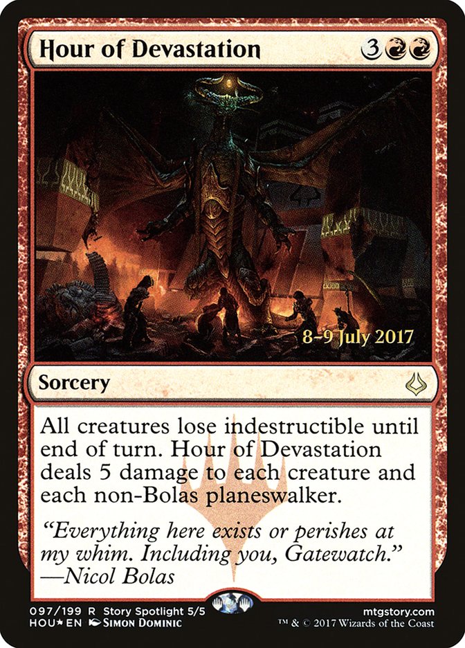 Hour of Devastation  [Hour of Devastation Prerelease Promos]