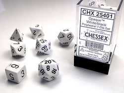 Opaque Polyhedral 7-Die Set
