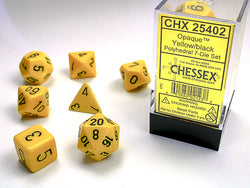 Opaque Polyhedral 7-Die Set