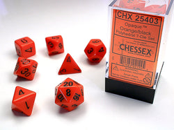 Opaque Polyhedral 7-Die Set