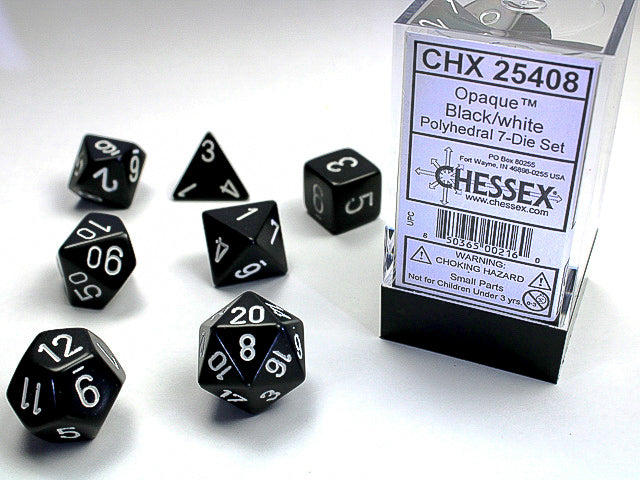 Opaque Polyhedral 7-Die Set
