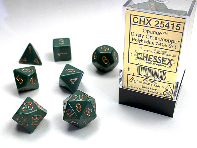 Opaque Polyhedral 7-Die Set