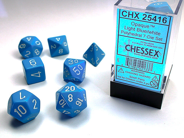 Opaque Polyhedral 7-Die Set