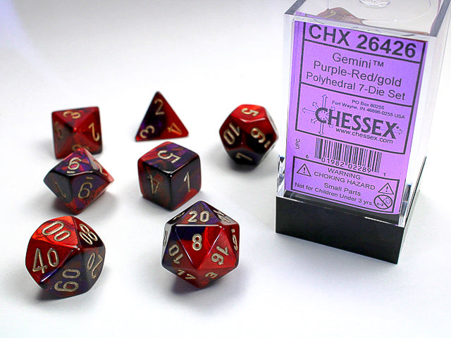 Gemini Polyhedral 7-Die Set