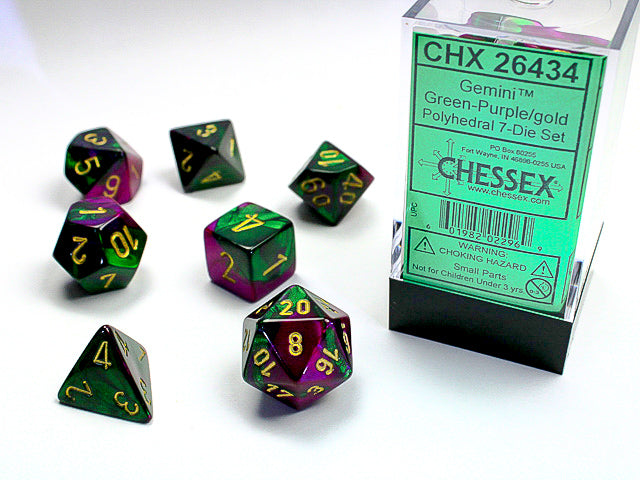 Gemini Polyhedral 7-Die Set