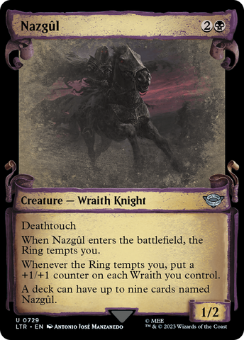 Nazgul (0729) [The Lord of the Rings: Tales of Middle-Earth Showcase Scrolls]