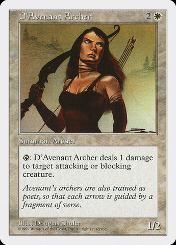 D'Avenant Archer [Fifth Edition]