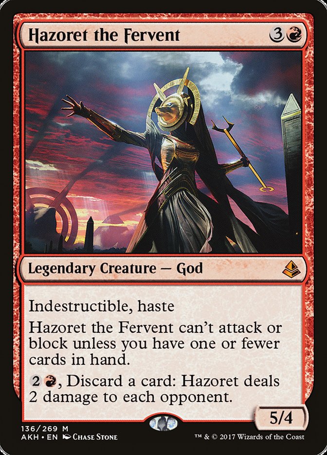 Hazoret the Fervent [Amonkhet]