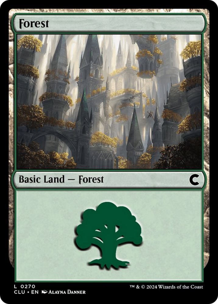 Forest (0270) [Ravnica: Clue Edition]