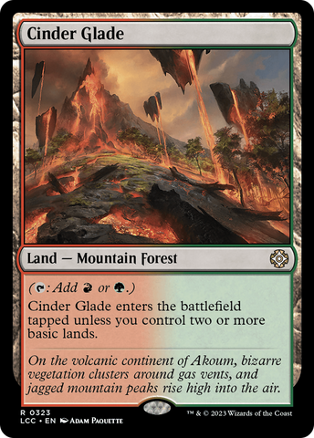 Cinder Glade [The Lost Caverns of Ixalan Commander]