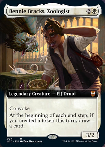 Bennie Bracks, Zoologist (Extended Art) [Streets of New Capenna Commander]