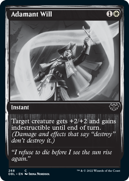 Adamant Will [Innistrad: Double Feature]