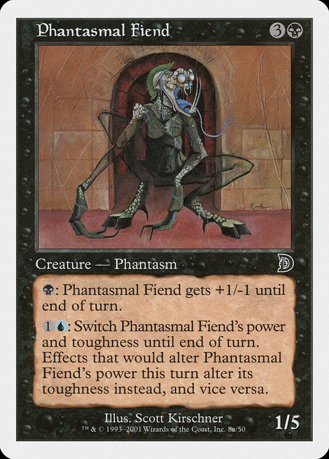 Phantasmal Fiend (Standing) [Deckmasters]