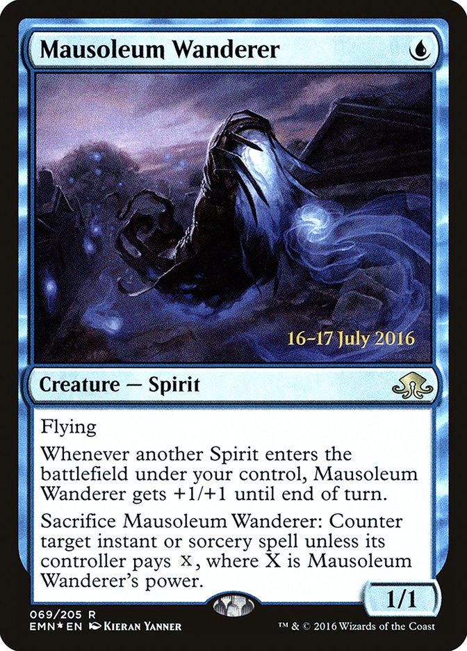 Mausoleum Wanderer  [Eldritch Moon Prerelease Promos]