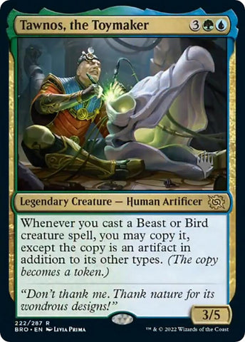 Tawnos, the Toymaker (Promo Pack) [The Brothers' War Promos]