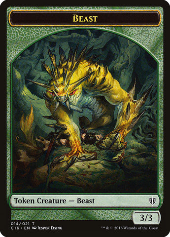 Beast [Commander 2016 Tokens]
