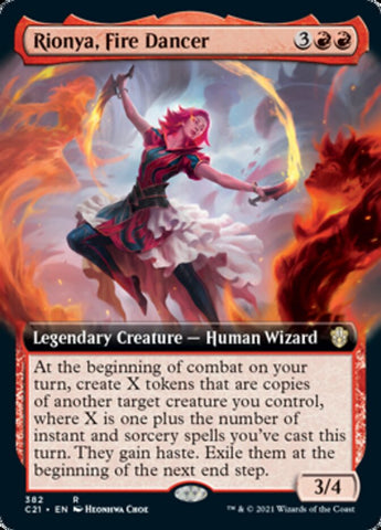 Rionya, Fire Dancer (Extended) [Commander 2021]