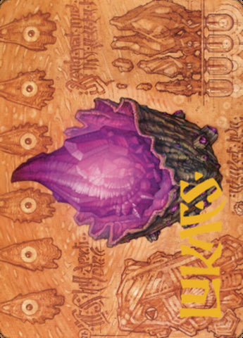Thorn of Amethyst Art Card (Gold-Stamped Signature) [The Brothers' War Art Series]