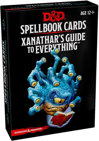 D&D Spellbook Cards: Xanathar's Guide to Everything