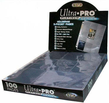 Platinum Series Hologram 9-Pocket Pages - 100ct