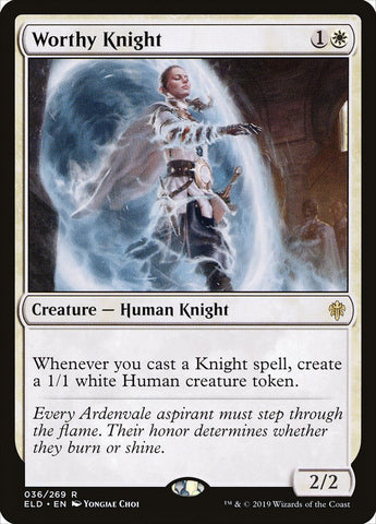 Worthy Knight [Throne of Eldraine]