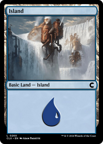 Island (0260) [Ravnica: Clue Edition]