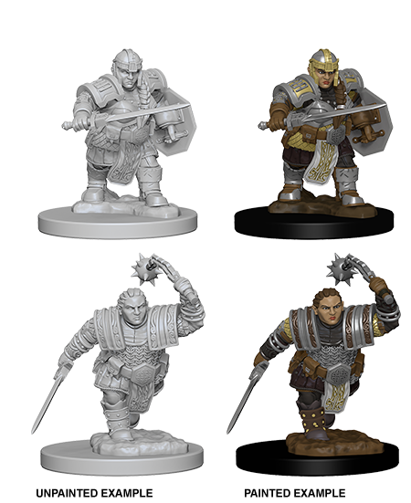 D&D Nolzur's Marvelous Miniatures: Dwarf Fighter (Female)