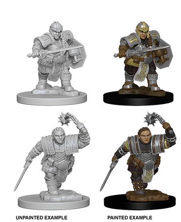 D&D Nolzur's Marvelous Miniatures: Dwarf Fighter (Female)