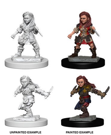 D&D Nolzur's Marvelous Miniatures: Halfling Rogue (Female)