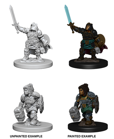 D&D Nolzur's Marvelous Miniatures: Dwarf Paladin (Female)