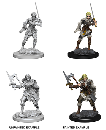 D&D Nolzur's Marvelous Miniatures: Human Barbarian (Female)