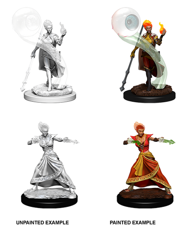 D&D Nolzur's Marvelous Miniatures: Fire Gensai (Female)