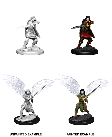 D&D Nolzur's Marvelous Miniatures: Aasimar Fighter (Female)