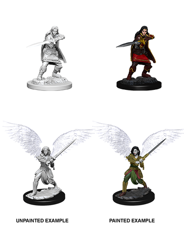 D&D Nolzur's Marvelous Miniatures: Aasimar Fighter (Female)