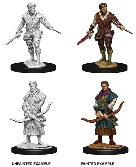 D&D Nolzur's Marvelous Miniatures: Human Rogue (Male)