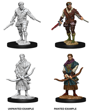 D&D Nolzur's Marvelous Miniatures: Human Rogue (Male)
