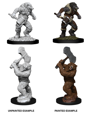 D&D Nolzur's Marvelous Miniatures: Wereboar and Werebear