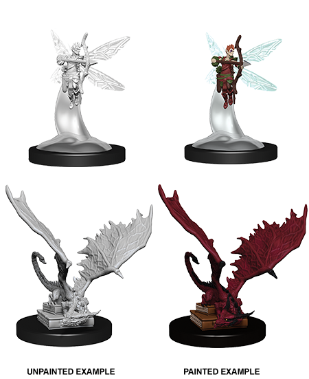 D&D Nolzur's Marvelous Miniatures: Sprite and Pseudodragon