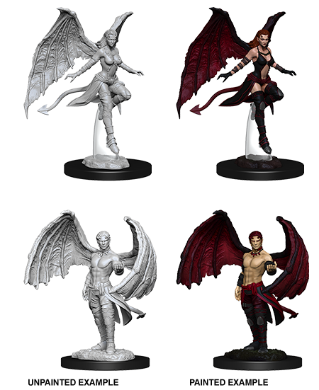 D&D Nolzur's Marvelous Miniatures: Succubus and Incubus