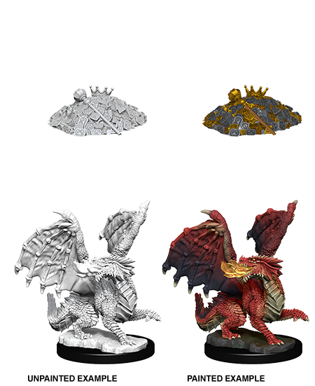 D&D Nolzur's Marvelous Miniatures: Red Dragon Wyrmling