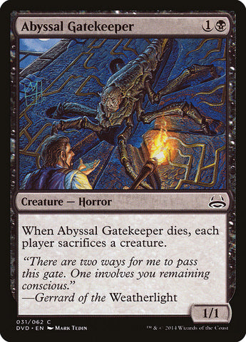 Abyssal Gatekeeper (Divine vs. Demonic) [Duel Decks Anthology]