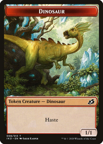 Dinosaur [Ikoria: Lair of Behemoths Tokens]