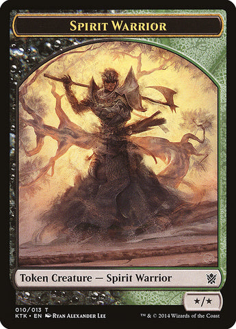 Spirit Warrior [Khans of Tarkir Tokens]