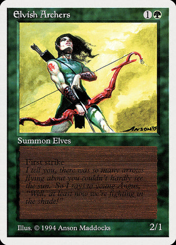 Elvish Archers [Summer Magic / Edgar]