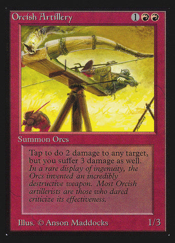 Orcish Artillery [Collectors’ Edition]