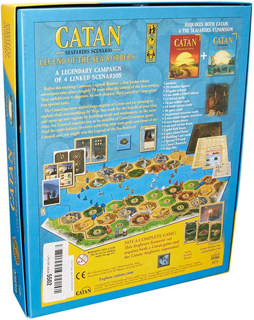 Catan: Seafarers Legend of Sea Robbers Expansion
