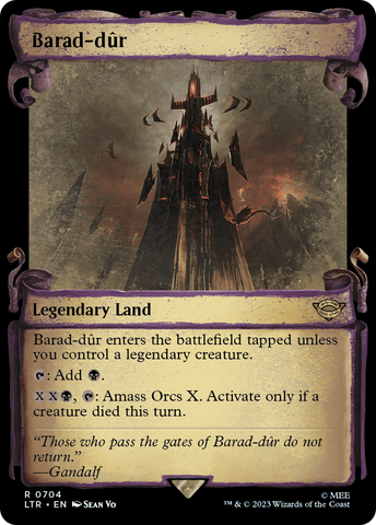 Barad-dur [The Lord of the Rings: Tales of Middle-Earth Showcase Scrolls]